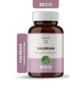 Kediotu Ekstresi Valerian 30 Kapsül
