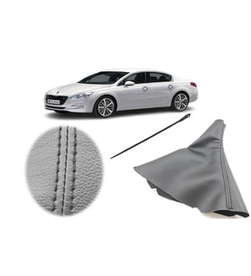 Peugeot 508 Vites Körüğü Siyah Dikiş