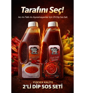 2'li Gurme Dip Sos Seti - Sweet Chili (2480g) + Hot Chili (2400g) Tatlı Acı Sos