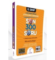 Karekök Yayınları Karekök 8. Sınıf 1. Dönem Lgs Den Önce Çözülmesi Gereken Son 300 Soru Karekök Yayınları (Çok Renkli)