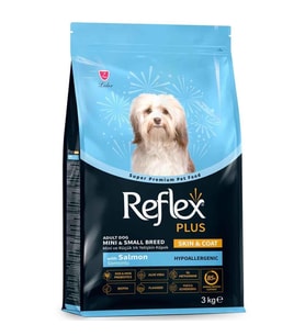 Reflex Plus Skin&Coat Somonlu Mini ve Küçük Irk Yetişkin Köpek Maması 3 Kg