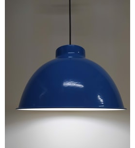 RİOLİGHT MAVİ İÇİ BEYAZ TEKLİ METAL SARKIT (Siyah)