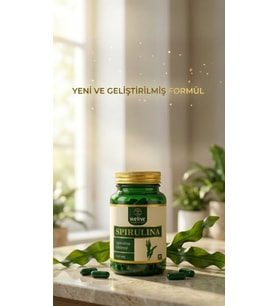 WeLive Spirulina 90 Kapsül - Doğal Takviye ve Bağışıklık Destekleyici