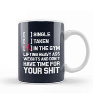 Single Taken Or In The Gym Inspiration Kupa Bardak Porselen