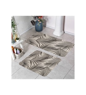 Eliana Home Baskılı 2'li Banyo Paspas Takımı RVG5134