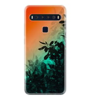 TCL 10L 10 Plus 10SE 20E 20SE 30SE L7 Kılıf Desemli Silikon Güzel Çiçekler 1712