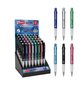 Mikro Ultra Air Grip Versatil Kalem 0,7 Uçlu Metalik Mp-9394 Karışık - 3 adet