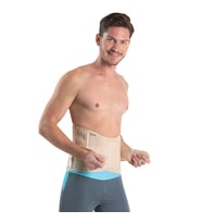 Vizor - Lumbostad Korse Çelik Balenli (26 cm) CODE 260-K (Siyah)