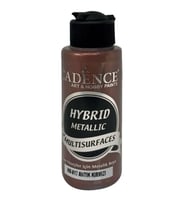 Cadence Hybrid Multisurface Metalik Boya 120 ml. HM-817 ANTİK KIRMIZI 