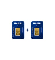 Nadir Gold 24 Ayar 5 Gram Külçe Altın (2 Adet 2,5 Gram Külçe Altın )