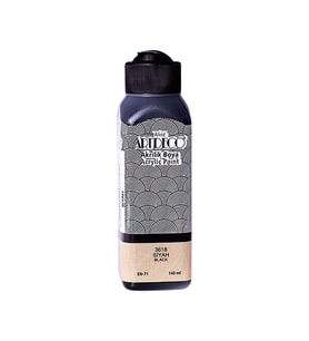 Artdeco Siyah Akrilik Boya 3618 (140 ml)