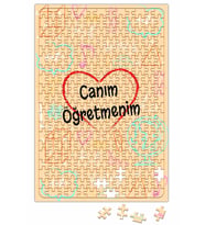 24 Kasım Özel Öğretmenler Günü Puzzle 240 Parça Yapboz