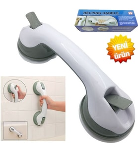 Vantuzlu Kilitli Banyo Lavabo Tutacağı Helping Handle Yaşlı ve Çocuklar İçin Kaymaz Tutacak