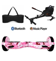 Citymate Elektrikli Kaykay Hoverboard Akıllı Denge 6.5 Inch + HoverKart + Çanta EXTREM PAKET D05