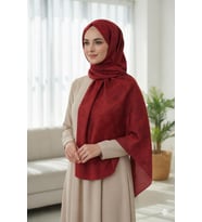 Aker Lyocell Naia Aura Şal 6070500 (Bordo)