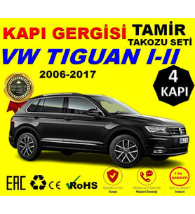 *Premium* VW TİGUAN I-II 2006-2017 Kapı Gergisi Tamir Plastiği (4Kapı)