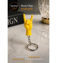 Rock El İşareti Anahtarlık