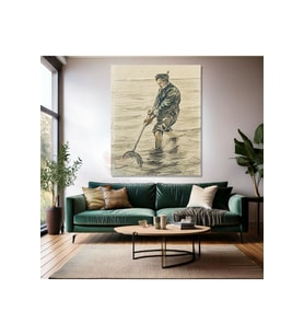 Van Gogh Kanvas Tablo Kanvas Duvar Tablosu Kanvas Salon Tablosu Empresyonizm Tablo VanGogh66-1