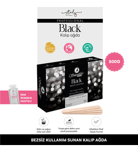 Smoothly 500 G. Black Kalıp Ağda, SİR Ağda, El Ağdası KUAFÖR AĞDASI ERKEK SPORCU AĞDASI