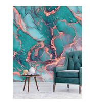 Dreamwall 3 Boyutlu Çatlak Taş Desenli Silinebilir Tekstil Duvar Kağıdı (Siyah)