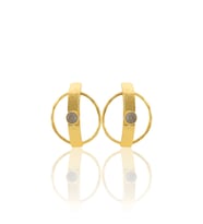 Kadir Jewellery 22 Ayar Altın Kaplama Vintage Küpe -El İşçiliği Ve Hipoalerjenik Küpe