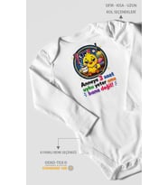 Anneye özel Uzun Kollu Bebek Body %100 Pamuk