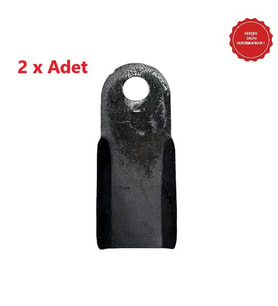 Sap Parçalama Makina Bıçağı Yerli-Delik Çapı 21 mm-2 Adet