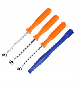 T6 T8 T10 Tornavida Kasa Kol Ayırıcı Set XBOX 360 XBOX One PS3 PS4 PS5 XBOX One S/X (Turuncu)
