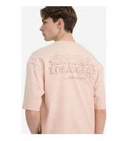 Defacto %100 Pamuk Pembe Erkek T-Shirt G1327AX/PN287