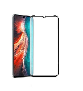 Huawei P30 Uyumlu Zore Kenarları Kırılmaya Dayanıklı Cam Ekran Koruyucu