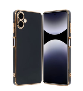 Newface Samsung Galaxy A06 Kılıf Volet Silikon - Siyah