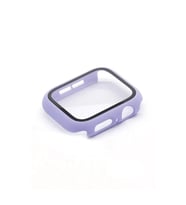 Apple Watch 38mm Camlı Kasa Ekran Koruyucu - Lila