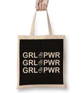 Girl Power Girl Pwr Bez Çanta Uzun Saplı