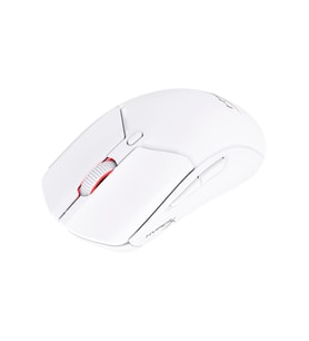 HyperX Pulsefire Haste 2 Beyaz Makrolu Şarjlı Optik Kablolu/Kablosuz Oyuncu Mouse