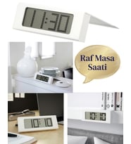 IKEA VIKIS Masa Veya Raf Tipi Dijital Çalar Saat Vıkıs Dijital Çalar Saat