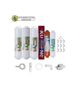 Purefer kapalı Kasa Su Arıtma Cihazlarına Sertifikalı 6li Orijinal Lg Kuno mebran  mineral