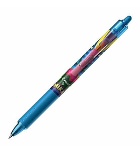 Pilot Frixion Ball Clicker Mika Silinebilir Jel Mürekkepli Roller Kalem Açık Mavi 0,7 mm