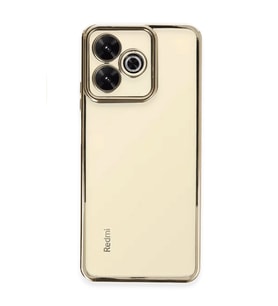 Xiaomi Redmi 13 4g Kılıf Razer Lensli Silikon - Gold