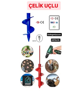 Toprak Burgusu Matkap Uçlu 30x10