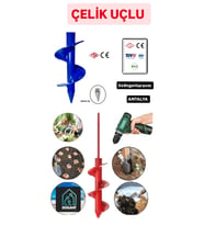 Toprak Burgusu Matkap Uçlu 30x10