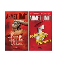 Ahmet Ümit 2 Kitap Set / Kayıp Tanrılar Ülkesi - Aşkımız Eski Bir Roman