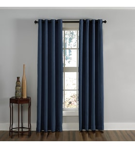 Lexroo Lenox Gromet Perde Paneli, 127 x 160 cm, Lacivert