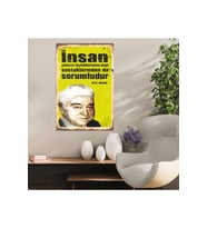 Ahşap Retro Mdf Poster , Komik Sözler , Duvar Yazıları , Manzara ,  Tarih , Edebiyat - Tbl0428