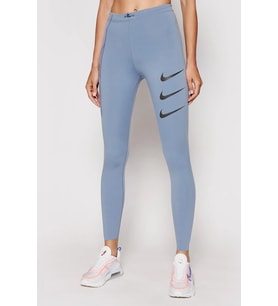 Nike Power Epic Lux Run Division Reflective Lazer Kesim 4 Cepli Toparlayıcı Mavi Tayt