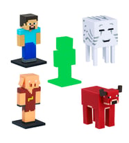 Minecraft 3D Toppeez 5'li Figür Seti MC2240 Model 5