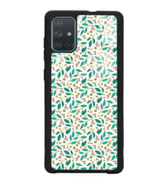 Samsung A71 Uyumlu Minik İlkBahar Tasarımlı Glossy Telefon Kılıfı