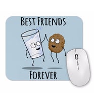 Milk And Cookies Kurabiye İle Süt Mouse Pad