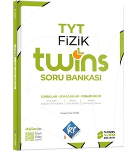 TYT Twins Fizik Soru Bankası KR Akademi