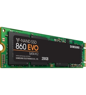 Samsung 860 EVO 250GB SSD, SATA M.2 outlet