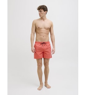 Jack & Jones Erkek Çift Logolu Deniz Şortu - Maui Serisi